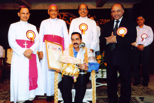 Dr.Edward L. Nazareth sandesha award